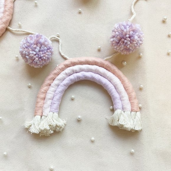 Rainbow Garland Nursery Decor Party Decorations - Picture 5 of 10